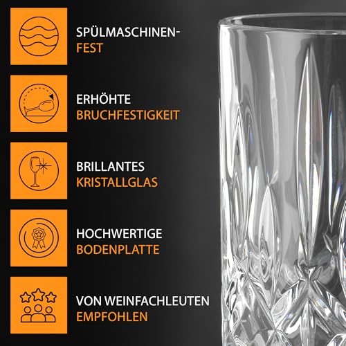 Noblesse Collection Iced Beverage Glasses (4 Count)
