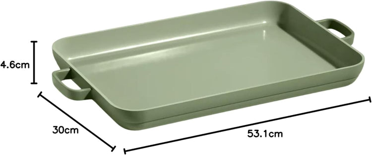 Griddle Pan 5 Qt Nonstick Ceramic Stovetop Griddle & Sheet Pan