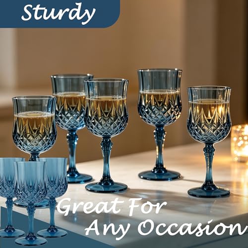 48Pack Plastic Wine Glasses (48 Count)