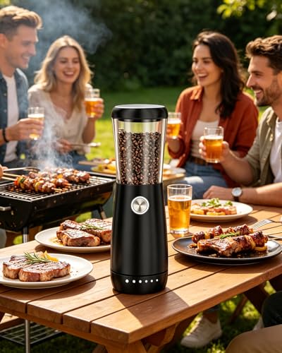 Electric Salt and Pepper Grinder