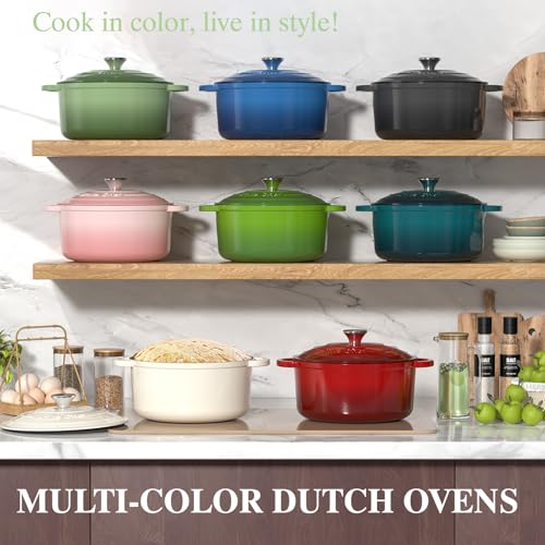 Enameled Cast Iron Dutch Oven
