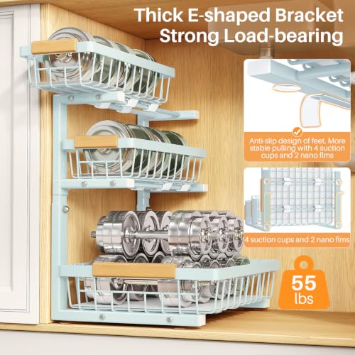 Under Sink Organizer (1-Pack / LightBlue)