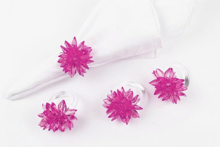 Crystal Design Collection Napkin Rings