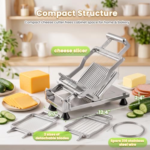 Commercial Cheese Butter Slicer 316 Stainless Steel 3