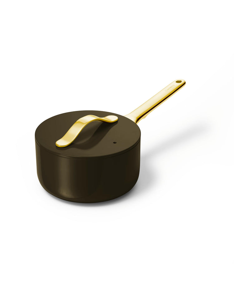 Non Stick 1.75 qt Ceramic Sauce Pan with Lid