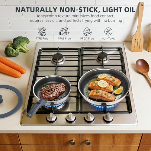 Hybrid Non Stick Frying Pans Set 4