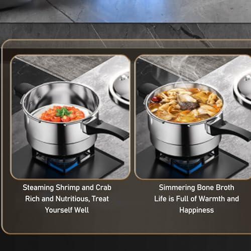 80Kpa Pressure Cooker Stainless Steel 8L Large Capacity