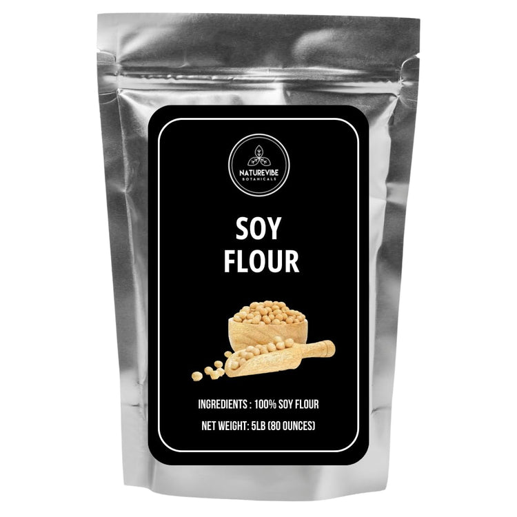Defatted Soy Flour 5 lb (80 Ounce)