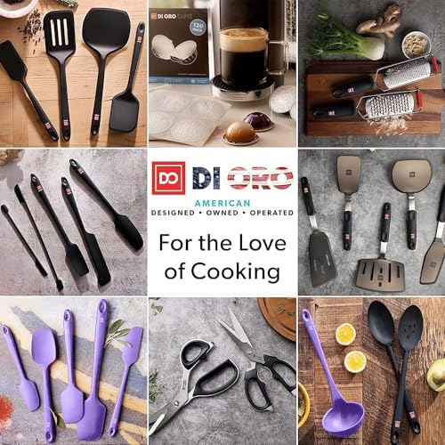 DI ORO Silicone Spatula Set (5 Count)