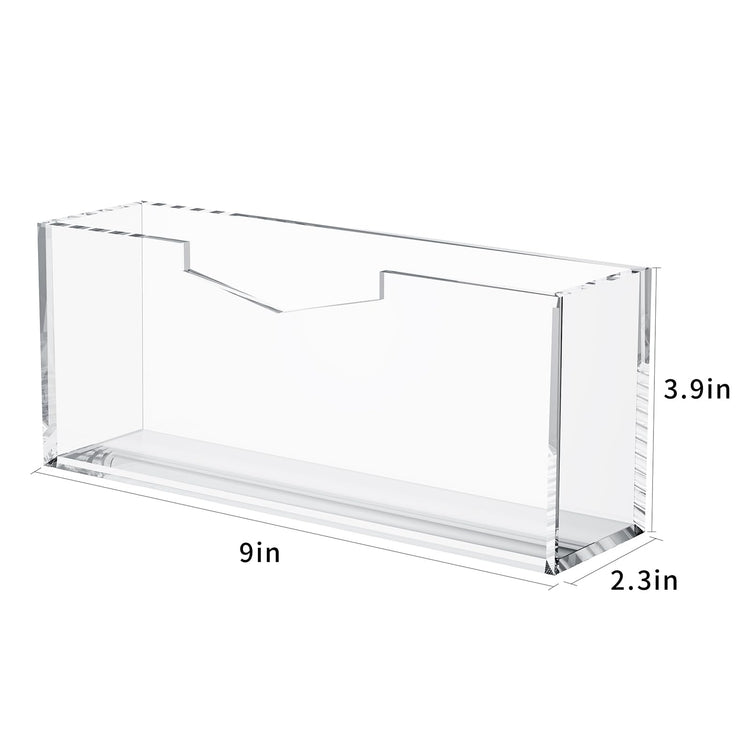 Clear Acrylic Guest Towel & Napkin Holder (2 Count)