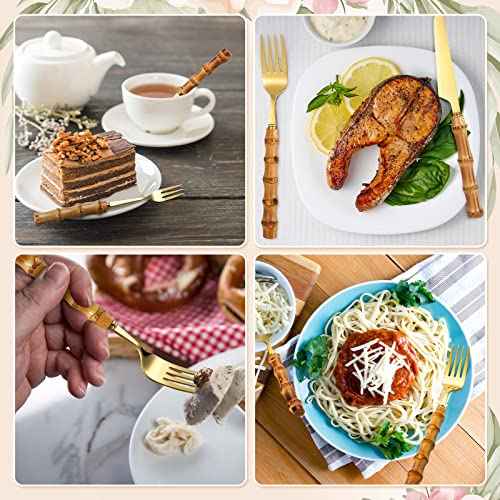 Bamboo Silverware Set 18