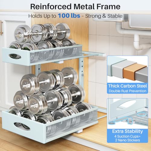 Under Sink Organizer (Blue / 1-Pack)