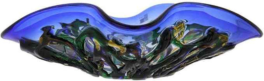 Glass Of Venice Murano Glass Oceanos Centerpiece Bowl