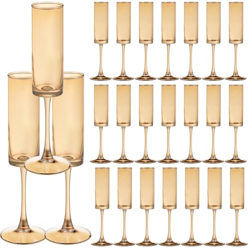 Crystal Champagne Flutes Set of 24 (24 Count)