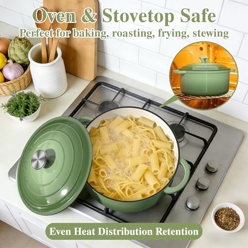 Enameled Cast Iron Dutch Oven