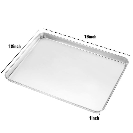 Baking Sheet with Cooling Rack Set of 4