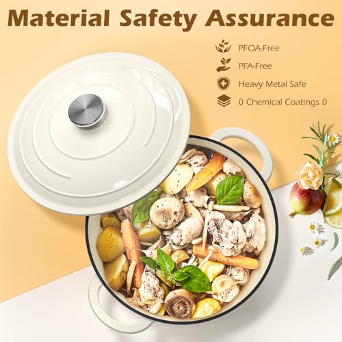 Enameled Cast Iron Dutch Oven