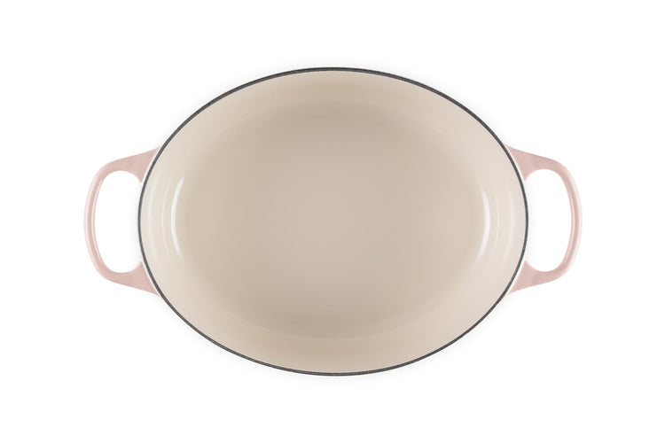 Enameled Cast Iron Oval Dutch Oven