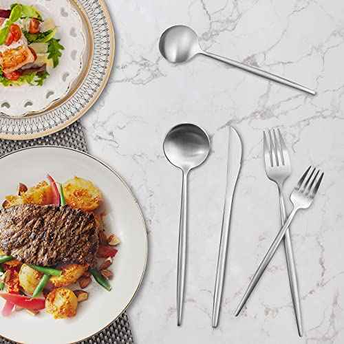 20 Piece Stainless Steel Silverware Set