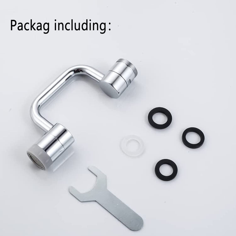 Universal 1080° Rotating Faucet Extender Aerator