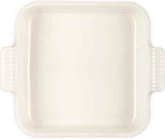Le Creuset Stoneware Heritage Square Dish, 3 qt. (9"), Peche