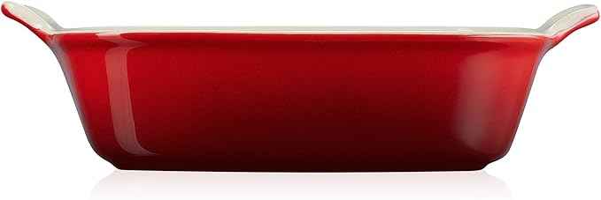Le Creuset Stoneware Heritage Square Dish, 3 qt. (9"), Cerise
