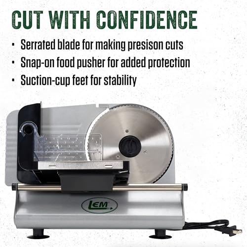 Products 7.5" Electric Meat Slicer (Single Blade / Belt Driven)