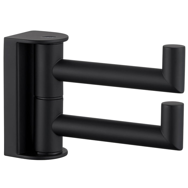 Swivel Towel Hook for Bathrooms with 2 Rotating Arms