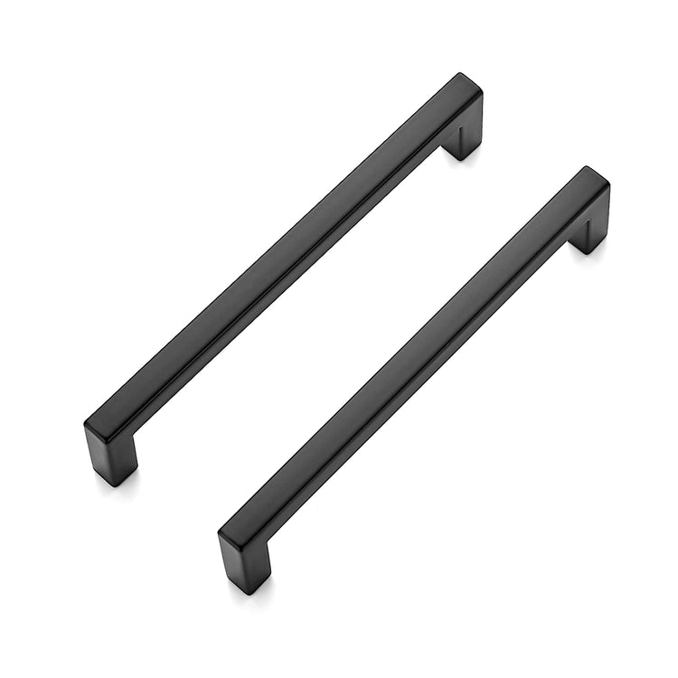 Matte Black Cabinet Handles Solid Cabinet Pulls (30 Count)