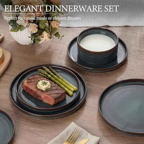 Stoneware Dinnerware Sets for 2