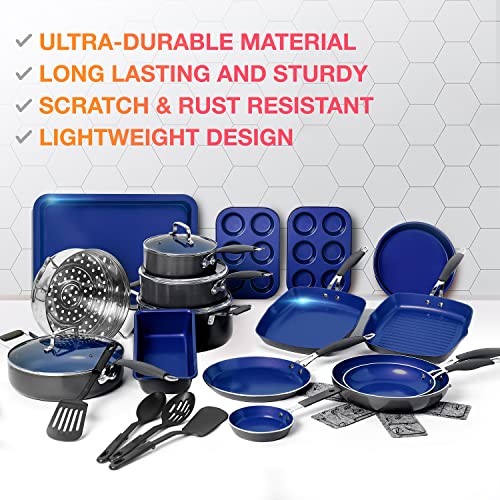 Mueller Sapphire UltraClad Kitchen Induction Pots and Pans Set