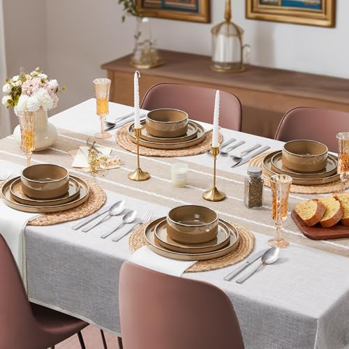 24 Piece Stoneware Dinnerware