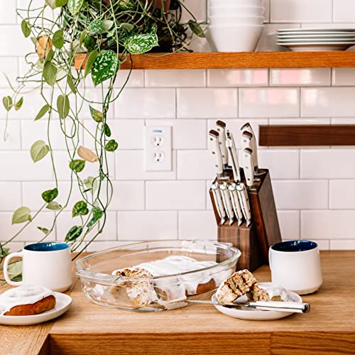 Yatoshi 12 Piece White Knife Block Set