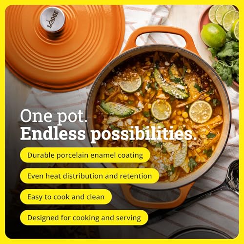 Essential Enamel Cast Iron Dutch Oven