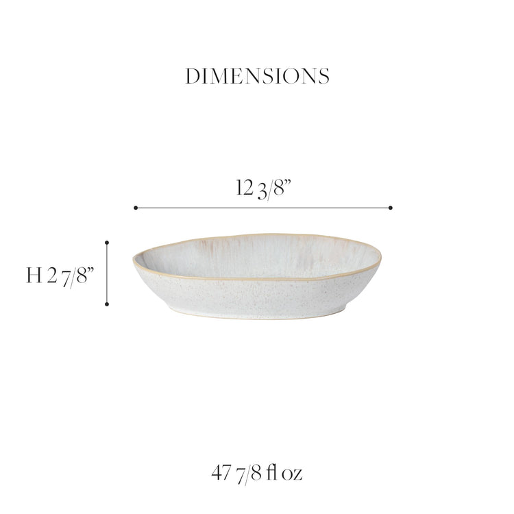 Ceramic 12.25" x 6.75" Oval Baker