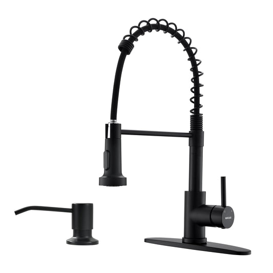 Kitchen Faucet with Soap Dispenser