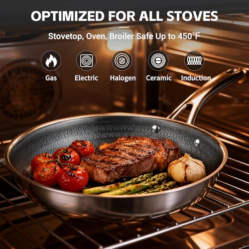 17 Pcs Stainless Steel Cookware Set