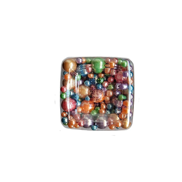 Edible Deep Colorful Sugar Pearls Candy Sprinkles 120G (4.23 Ounce)