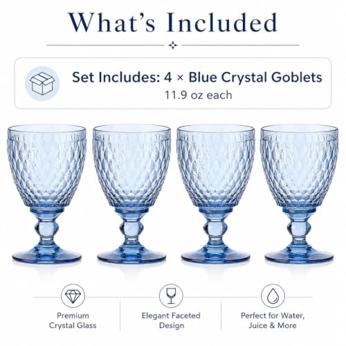 Boston Water Goblet (4 Count)
