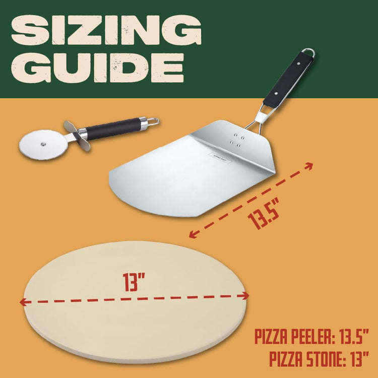 3 Piece Pizza Stone