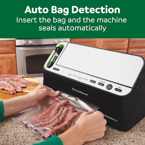 V4400 2-in-1 Vacuum Sealer Machine with Automatic Vacuum Sealer Bag Detection and Starter Kit