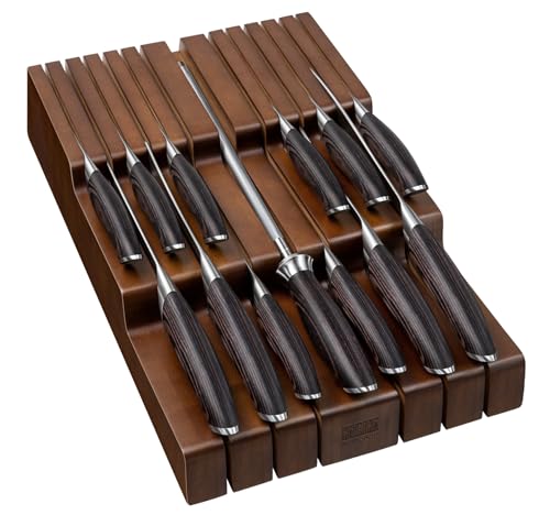 Kitchen Knife Set with Block
