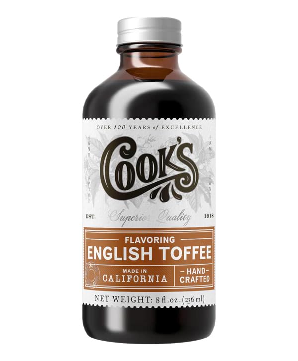 English Toffee Flavoring for Baking (8 Fl Oz)