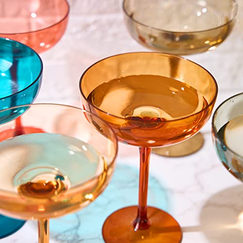 Plastic Acrylic Shatterproof Martini (6 Count)