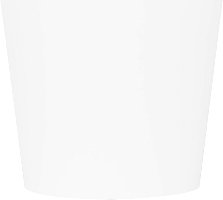 Karat C-K508W 8 oz White Paper Hot Cup, 80mm Diameter - Case of 1000 pcs