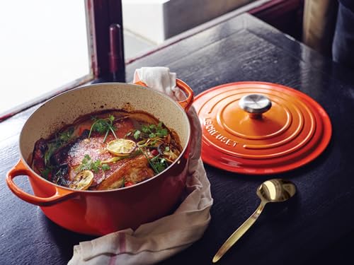 Enameled Cast Iron Round Dutch Oven