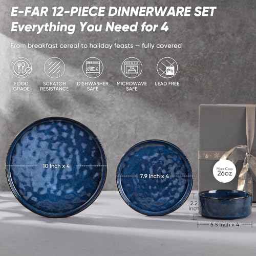 Stoneware Dinnerware Set (12 Count)