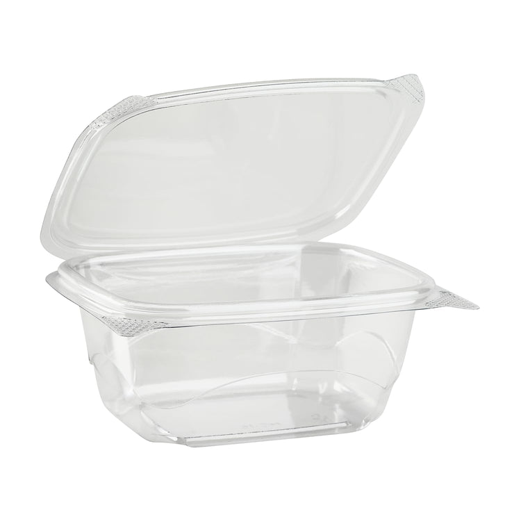 PET Hinged Deli Containers with Lids (200 Count)