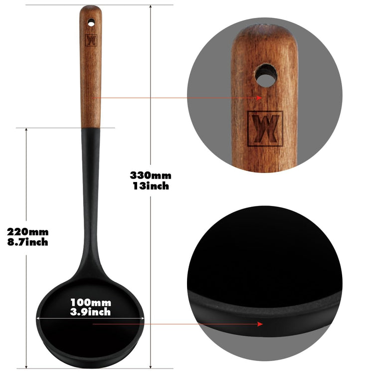 Set of 2pc Silicone Cooking Utensils (2 Count)