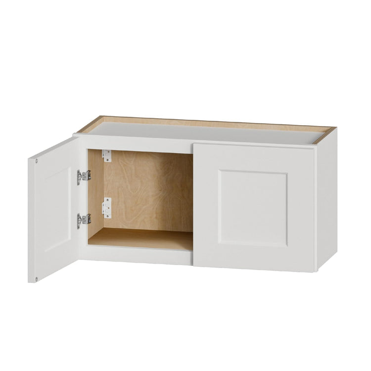 White Shaker Cabinet Wall Mounted